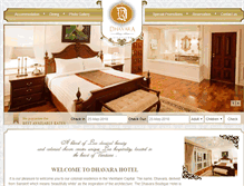 Tablet Screenshot of dhavarahotel.com